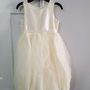 Off white girls dresd